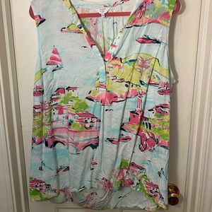Sleeveless Crown and Ivy Top
